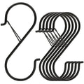 Hot Selling Multi-Functional S-Shaped Metal Hook with Windproof Safety Buckle Rust Proof Coating for Clothing Factory Direct
