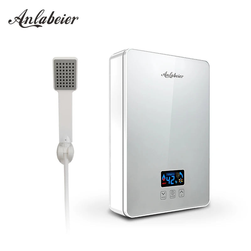Hot Sale New Arrive Small Size SS304 Stainless Steel Electric Water Heater 6000w 220v Touch Control for Hotel