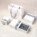 Wholesale Custom Printed Logo Jewelry Boxes with Drawer for Ring Stud and Pendant Gift Packaging