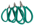 Wholesale Stainless Steel Craft Supplies Green Handle Scissors for Jewelry Repair Worker Jewelry Making Tools