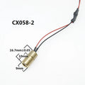 High Quality 510nm 515nm 520nm Laser Module Straight Line Green Laser Head
