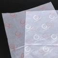 Private Custom Gold Foil logo Printing Tissue Paper Gift Wrapping Packaging Paper for Shoes