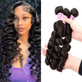 Cabelos Human Hair 10a Loose Deep Wave Bundles Raw Cuticle Aligned Hair Unprocessed Virgin Vietnam Loose Wave Bundles