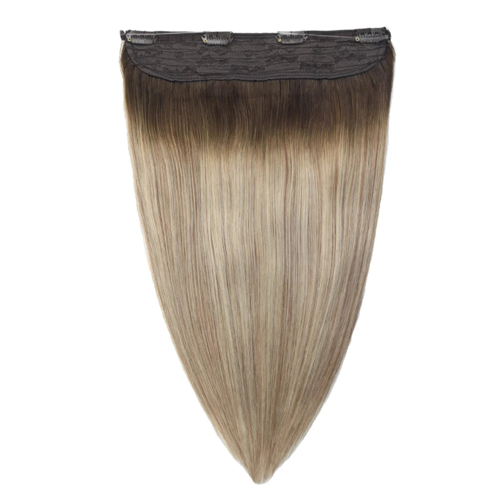 Hot Sell Real Human Hair Virgin Hair 14-22 Inches Halo in Hair Extensions MegaBDM