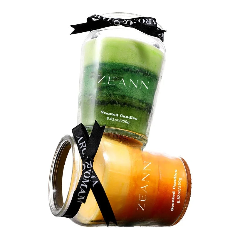 Factory Direct Price Luxury Handmade Vegan Organic Scented Candles Premium Fragrance Unique Artistic Designs for Home
