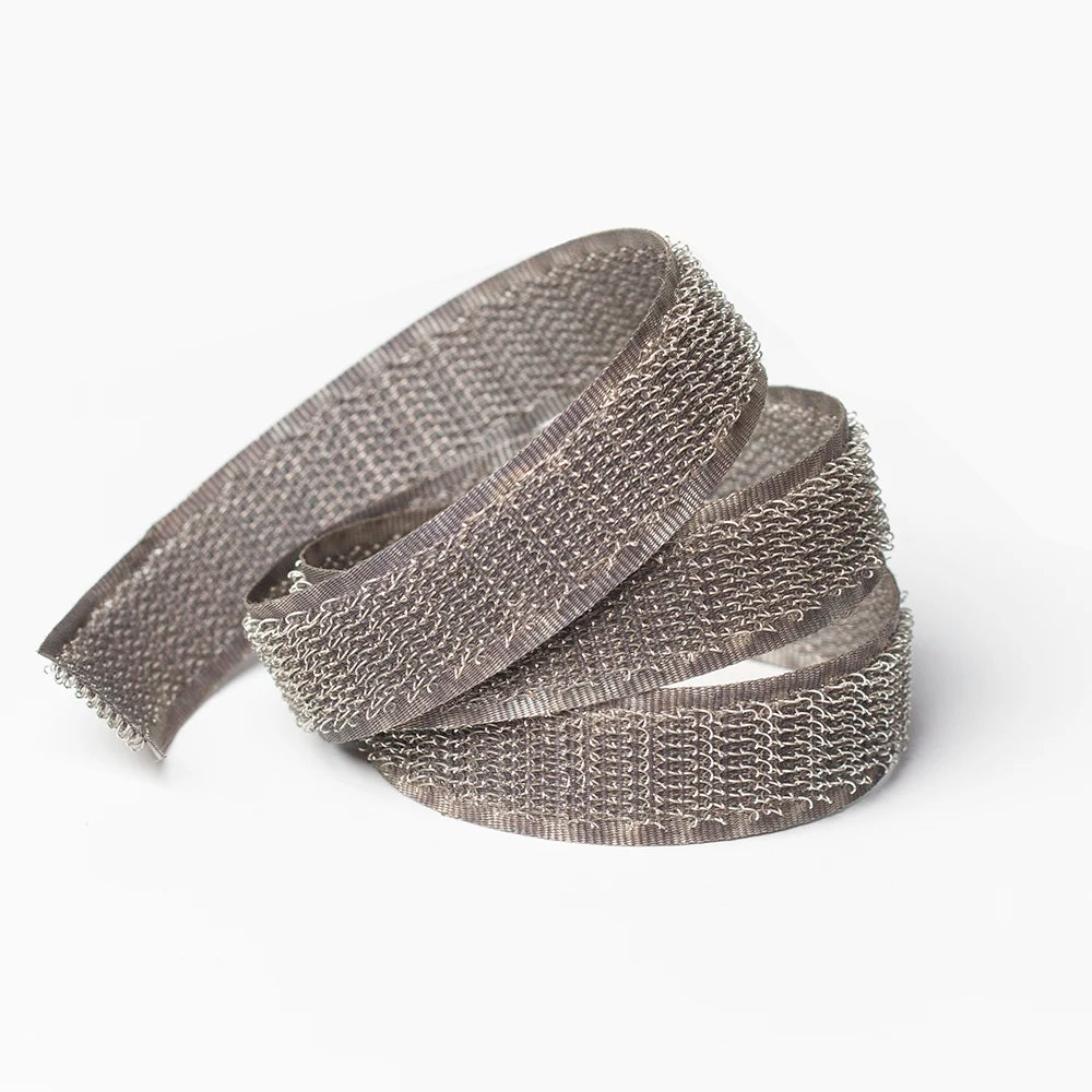 Electromagnetic Shielding-velcro EMF Shielding Hook and Loop Conductive-Velcro for Faraday Tent Using
