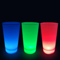 Beautiful 16oz Multi-Color LED Milky White Pint Glass with Custom Colorful Lighting for Party Decorations Bar Fluorescent Cup