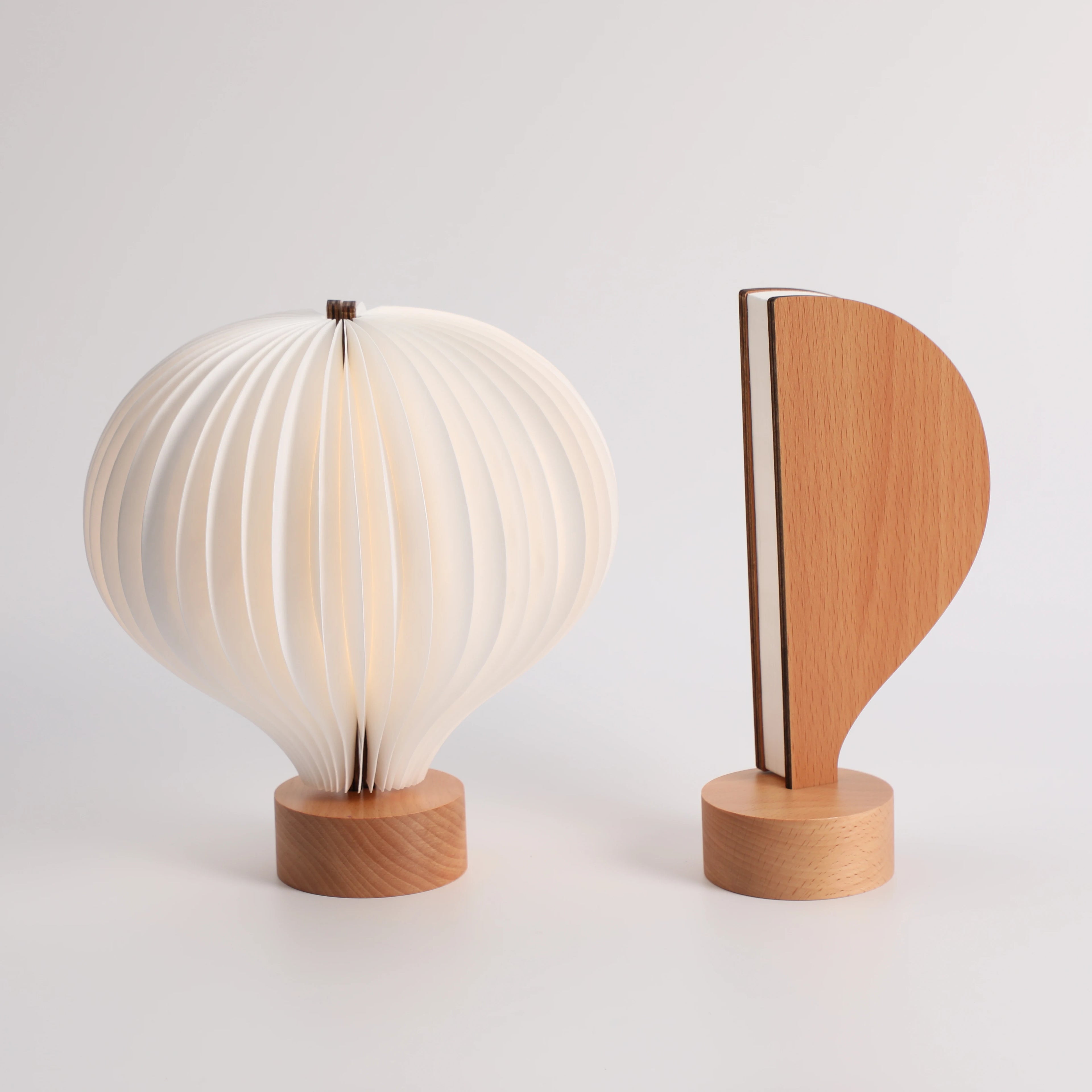 Manufacturer Rechargeable Hot Air Balloon Lamp Folding Cordless Light Led Desk Lamp Color Changing Home Decor RGB Table Lamps