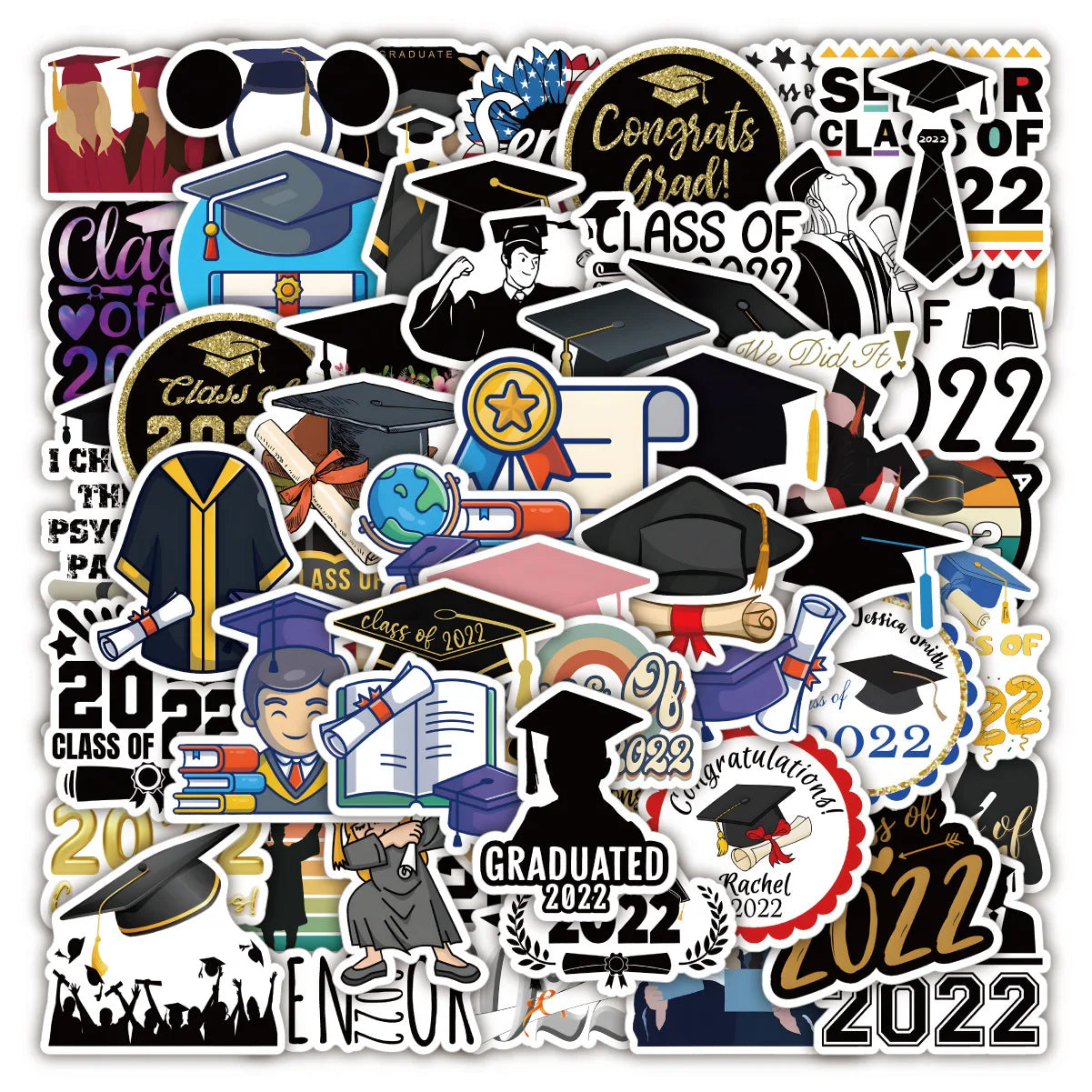 Graduation Decals Students Graduation Party Decorations Sticker