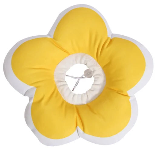 Cat Collar Flower Elizabethan Collar Pet Scratch-proof Grooming Head Dog Collar