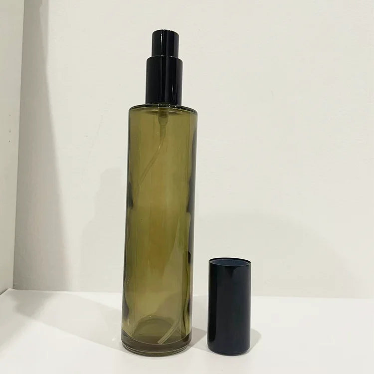 Customized Green Black Grey 30ml 50ml 100ml Glass Spray Bottle Glass Room Spray Bottles Wholesale Glass Perfume Bottles