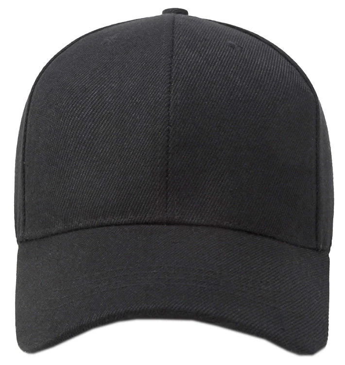 Classic Custom Logo Adult Good Quality Blank Solid Color Acrylic Baseball Wool Blend Sports Caps Hats
