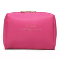 Fashionable Organizador De Maquillaje New Men Women Small Make up Bag Letter Makeup Bag Travel Accessories Cute Makeup Pouch