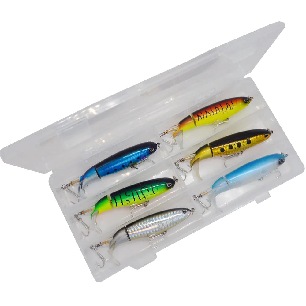Hangxiang Custom 13g Surface System Floating Pencil Propeller Aircraft Fish Tractor Bionic  Fish Bait Set