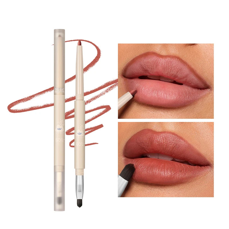 Pudaier Long Lasting 6 Colors Smooth Nude Lip Liner Pencil Wholesale Matte Waterproof Creamy Makeup Lipstick Lip Liner Pen