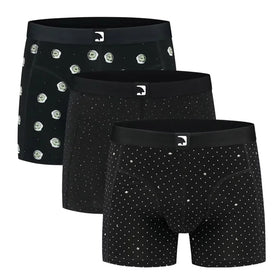 New Arrival Boxer Shorts Printed Mens Underwear Casual Young Boys Underwear for Men Plus Size Boxers Briefs