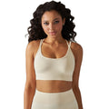 Seamless Knitted Lightweight Solid Color Backless Breathable Cross-back High Support Eco-Friendly Four-Way Stretch Quick Dry