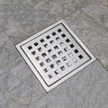 Cover Square Grate Kitchen Toilet Floor Drain Bathroom Shower Floor Drains