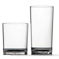 Large Glass Cup 12 Ounce and 16 Ounce Clear Water Coffee Tea Glass Round Cup