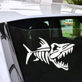 Shark Bone Sticker Car Laptop Fishing Boat Truck Window Truck Vinyl Decal Gift Die Cut Decals Latop Window Glass Vinyl Sticker