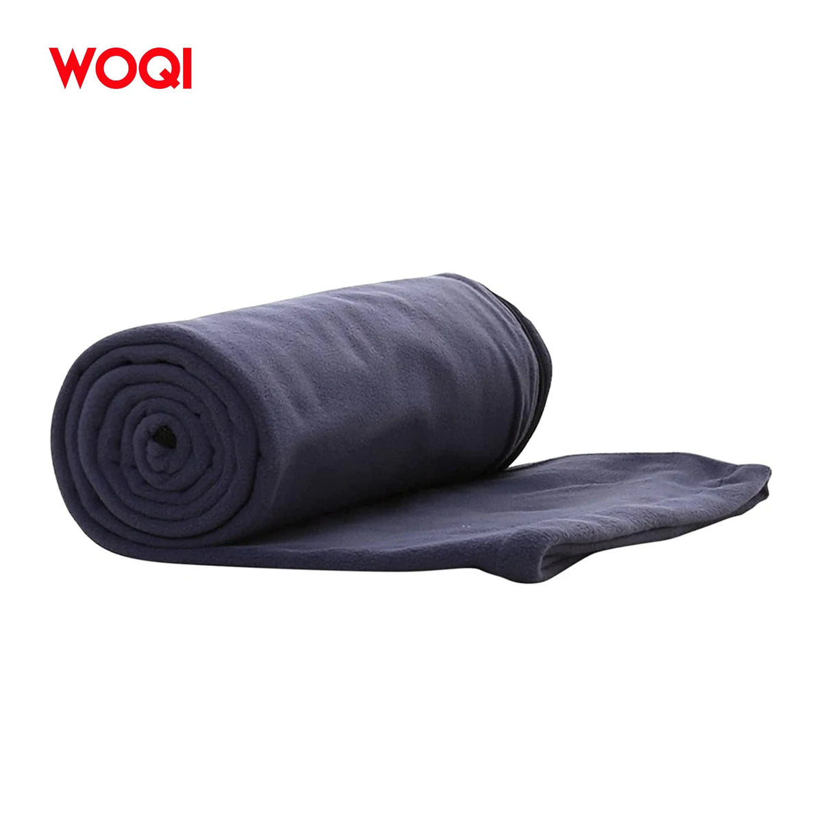 WOQI Lightweight Cold Weather Polar Fleece Sleeping Bag Liner with Envelope Shape for Outdoor & Travel Use