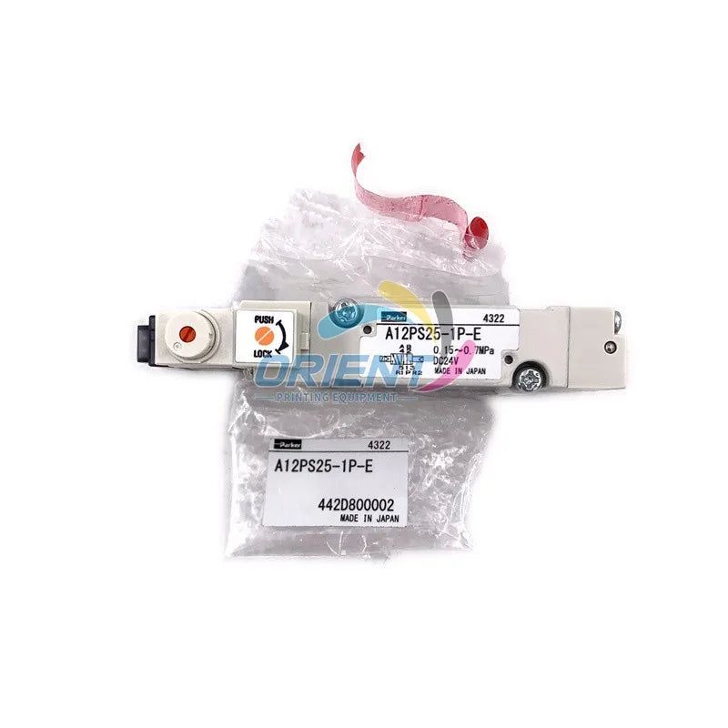Original New 3Z0-8102-320 3Z0-8102-820 A12PS25-1P-E Solenoid Valve for Komori Solenoid Komori Spare Parts LS-440 LS429