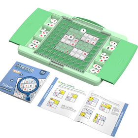 Logical Thinking Training Chess Sudoku Puzzle With Book Brain Teaser Educational Toys for Kids Adults