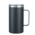 ROSY FX 24oz Stainless Steel Thermos Coffee Mug Double Wall Vacuum Flask 12-24hr Insulation Eco-Friendly Classic Design Office