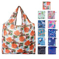 New Wholesale Reusable Polyester Folding Grocery Storage Tote Shopping Bag