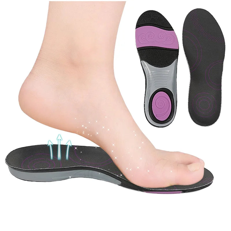 Wholesale PU & Memory Foam Full Length Crivit Sports Insoles Comfort and Warm Arch Support Shoe Inserts