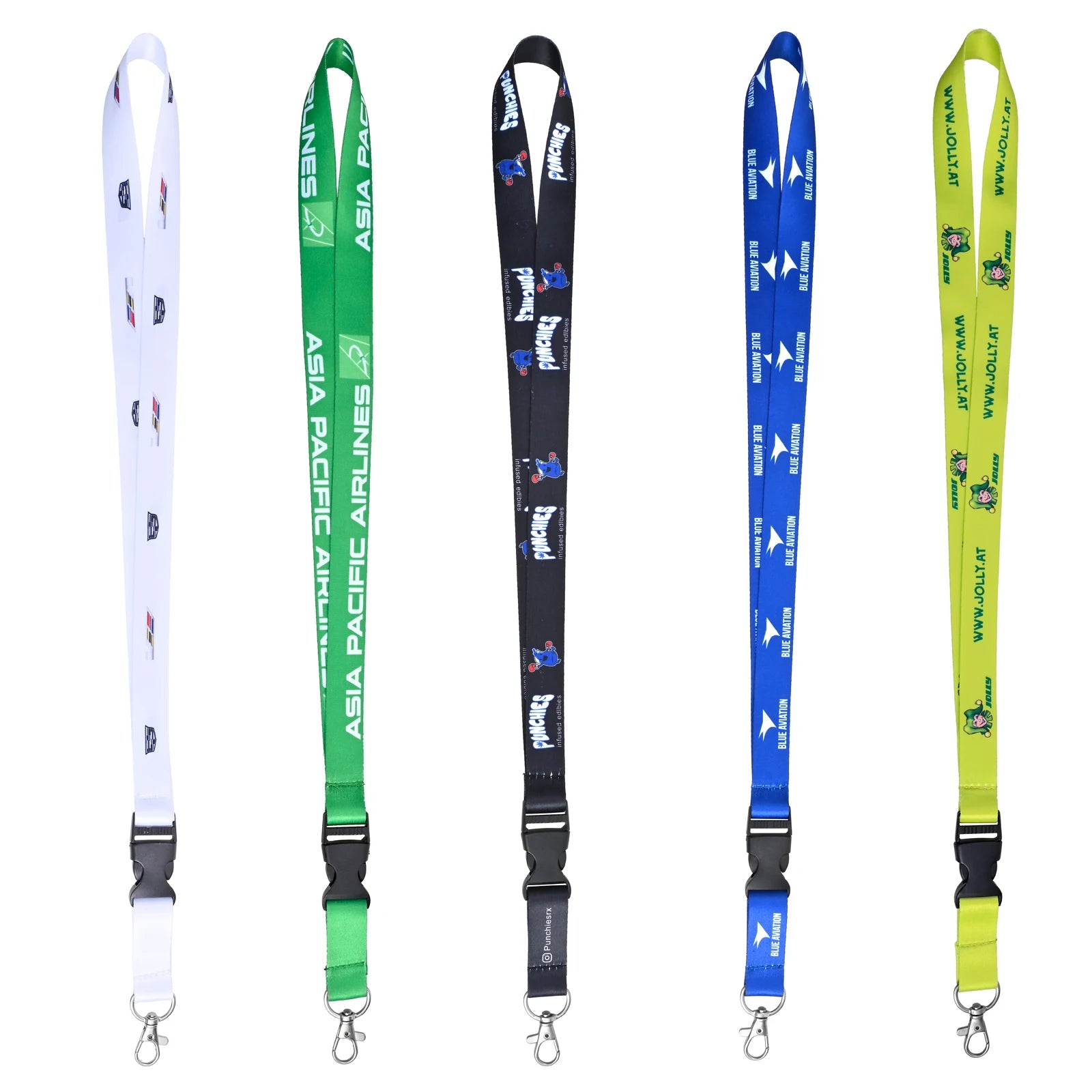 Low Shipping Costs Manufacturer Neck Tool Printed Polyester Sublimation Belt Custom Lanyard Belt logo Custom