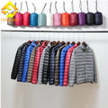 Fengway Custom Men's Winter Jacket Slim Stand Collar Bubble Coat Plus Size Casual Style Outdoor Nylon for Warmth