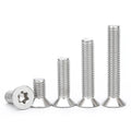 304 Stainless Steel Countersunk Torx Screw with Anti-theft Flat Head Metric Measurement System