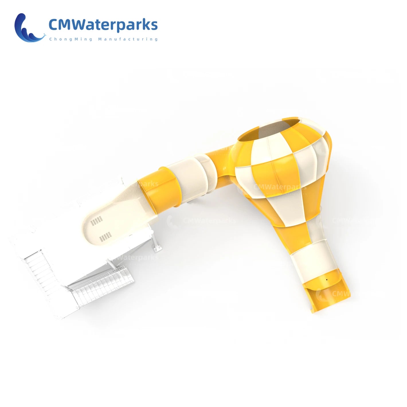 Hot Sale Water Theme Slides Commerical Fiberglass Water Slide for Outdoor Water Park