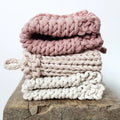 2026 Neutral Large Washcloth Crochet Dishcloth Cotton Wash Cloths Kitchen Rags Dish Rag Durable Dishcloth