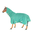Outdoor Sport Equestrian Equip Ripstop Warm Horse Horse Rug Waterproof Travel Breathable 1200D Horse Blanket With Neck Cover
