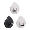 Wall Mount Brass Towel Hook with Water Droplets Design Eco-Friendly Key and Coat Hooks for Tools