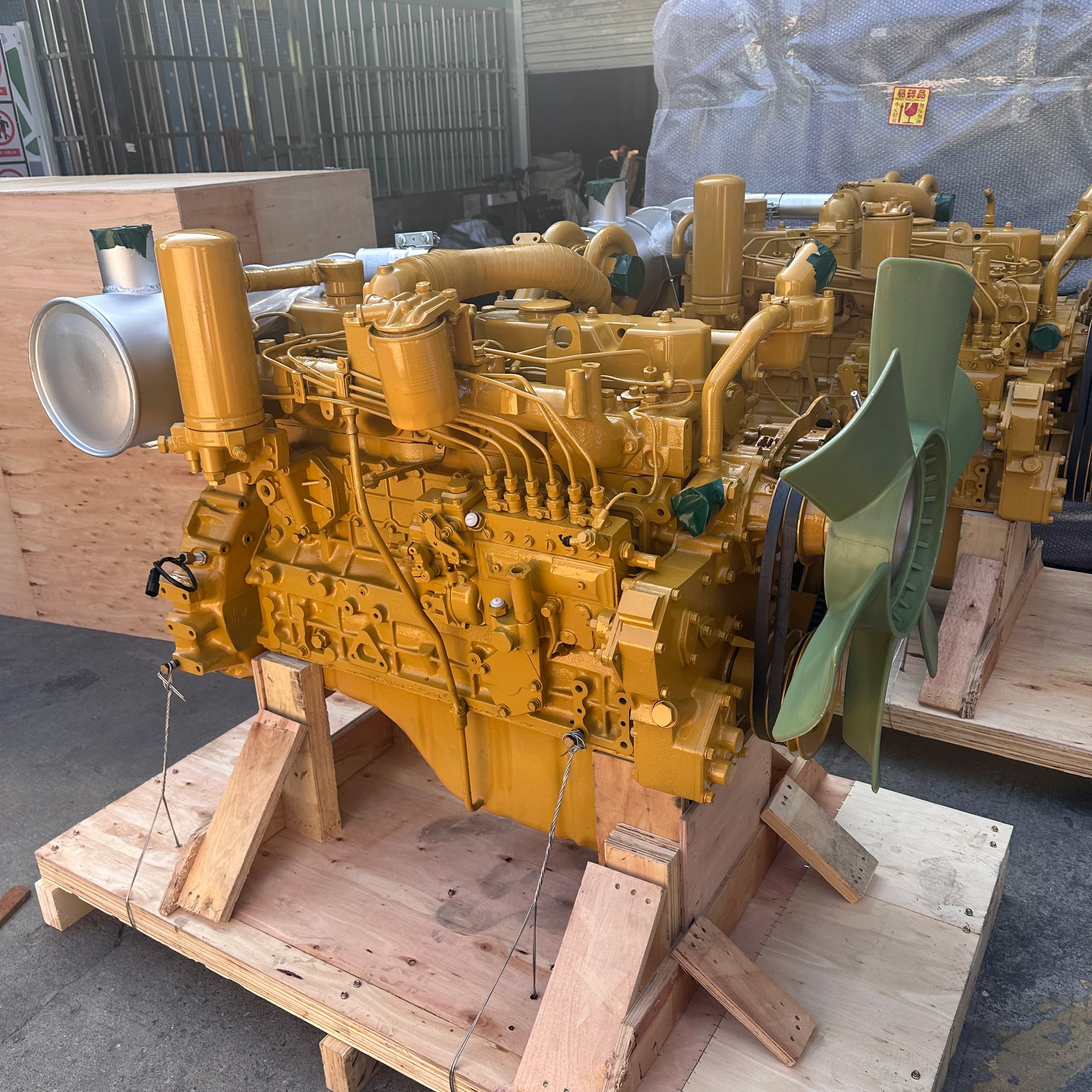 Perfect Rebuild 3066 Engine 3066 Diesel Engine E320C E320D Excavator Engine Assy E320C S6K Engine With Turbo With Muffler C6.4