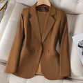 S-4XL Premium Sense Suit Coat Autumn/Winter New Waist Relaxed Temperament Fashion Small Suit Top