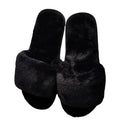 China Manufacturer Custom Wholesale Cheap Custom Lovely Plush One Strap Slipper Non-slip Indoor Slippers