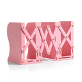 Kids Students Office Desk Bookends Expandable Folding Metal Bookshelf Organizer Bookcase Bracket Desktop Bookshelf for Students