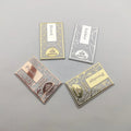 2023 Wholesale Custom Designs Aluminium 3D Embossed Logo Labels Metal Sticker for Fragrance Bottle Package Label