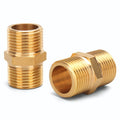 Brass Tube  Quick Fit Adapter Male Thread 1/8" 1/4" 3/8" 1/2" 3/4" 1" BSP Fitting Coupler Fitting Water & Air Fitting