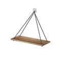 Modern Simplicity Wall Mounted Hanging Rack Wood Ornaments with Storage for Flower Pot Display Shelves Living Room