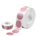 Scratch off Stickers 25mm Round Rose Gold Peel and Stick Adhesive Scratch off Labels for Tickets Promotional Games