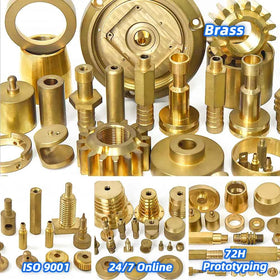 Customized Factory Processing Various Shapes Complex Brass Aluminum Titanium Stainless Steel Metal Parts Machining Services