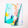Premium Custom Printed Sublimation Natural Outdoor Microfiber Ice Cold Cooling Towel