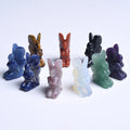 Wholesale Natural Crystals and Stones Carvings Crafts Flower Fairy Crystal Butterfly for Home Decoration