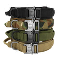 Outdoor Heavy Duty Dog Training 1000D Nylon Tactical Adjustable Pet Dog Collar