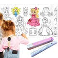 Custom Logo DIY Painting Coloring Paper Roll for Kids Customized Children's Drawing Graffiti Scrolls